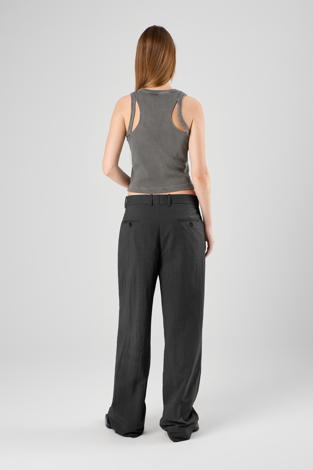 Black Technical Suit Trousers - 5