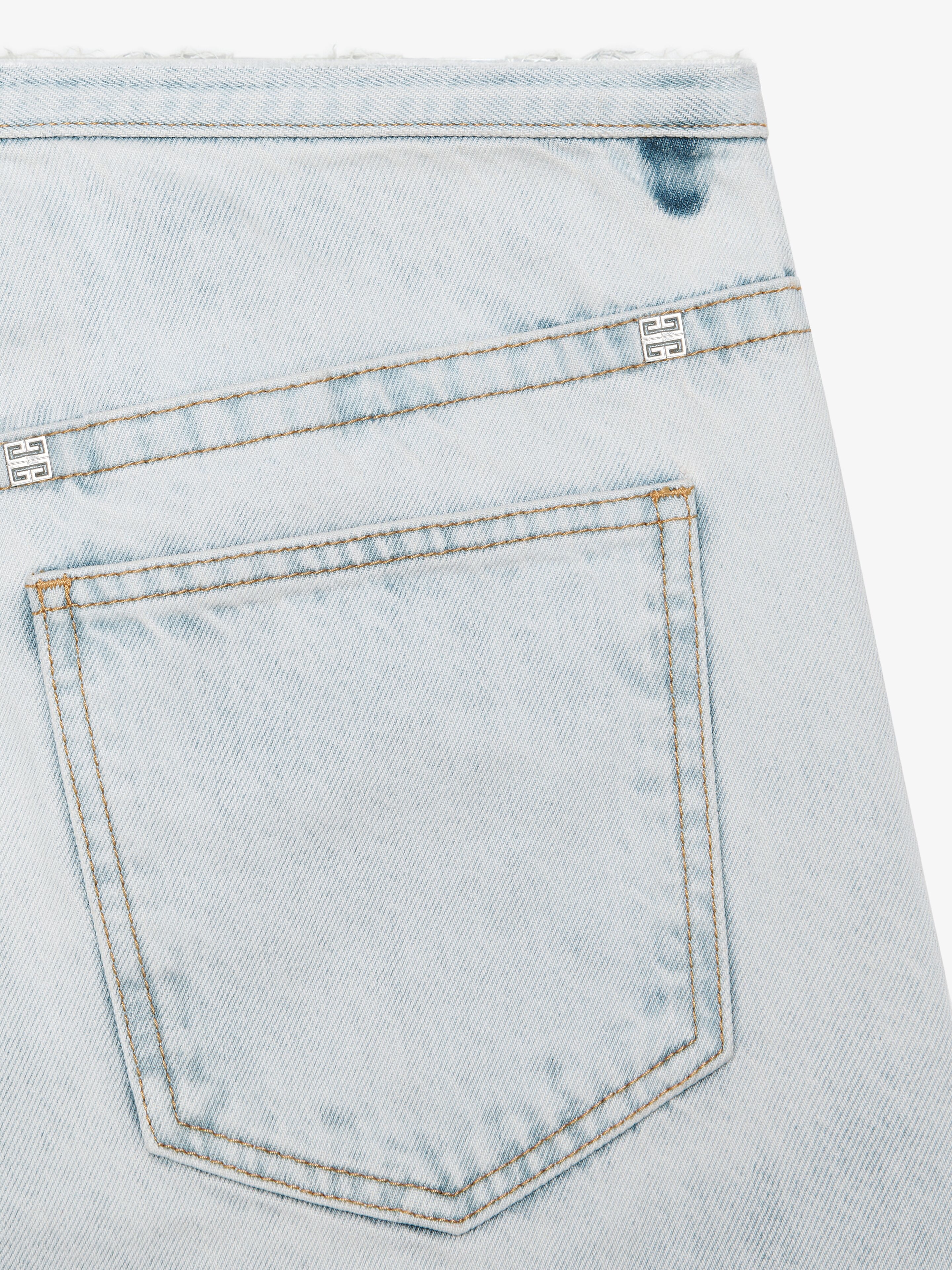 BERMUDA SHORTS IN DENIM - 5