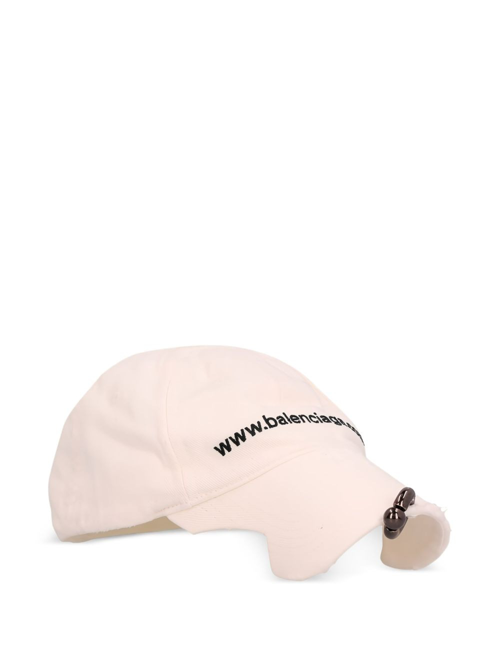 Front Piercing embroidered cap - 1