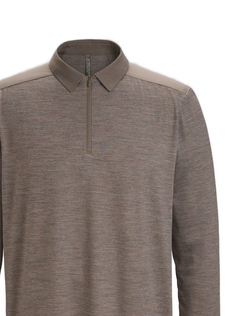 Arc'teryx long-sleeved half-zip polo shirt outlook