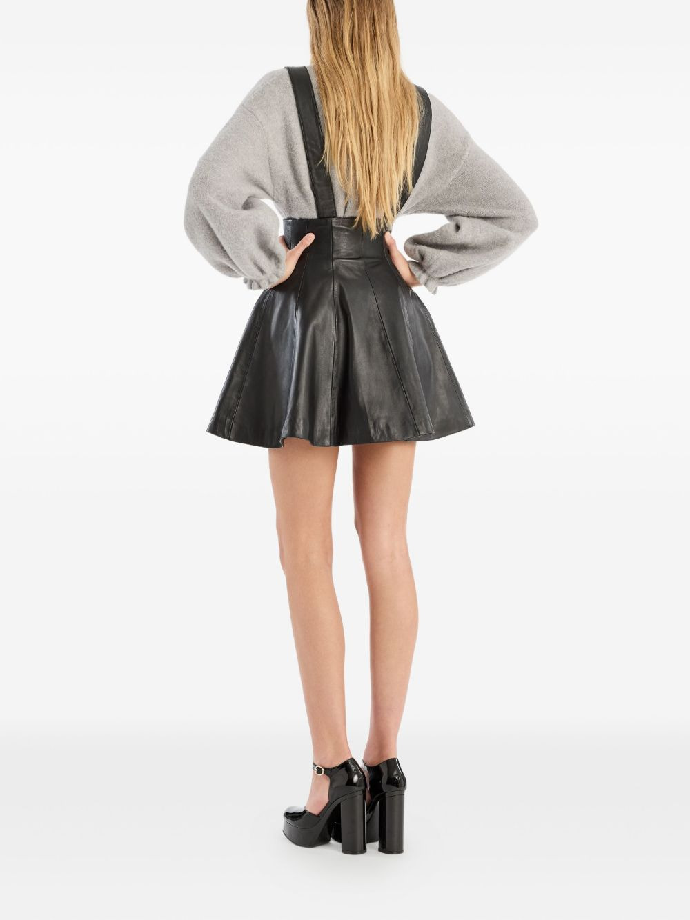 crew-neck wide-sleeve sweater - 3