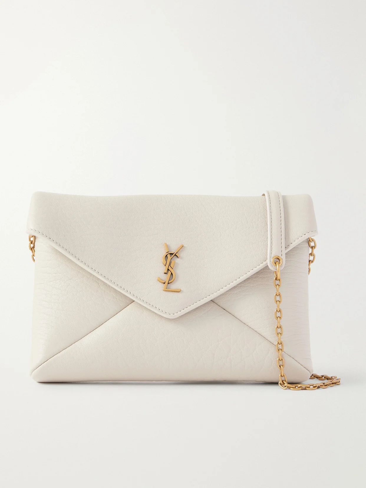 Cassandre Textured-leather Shoulder Bag - 1