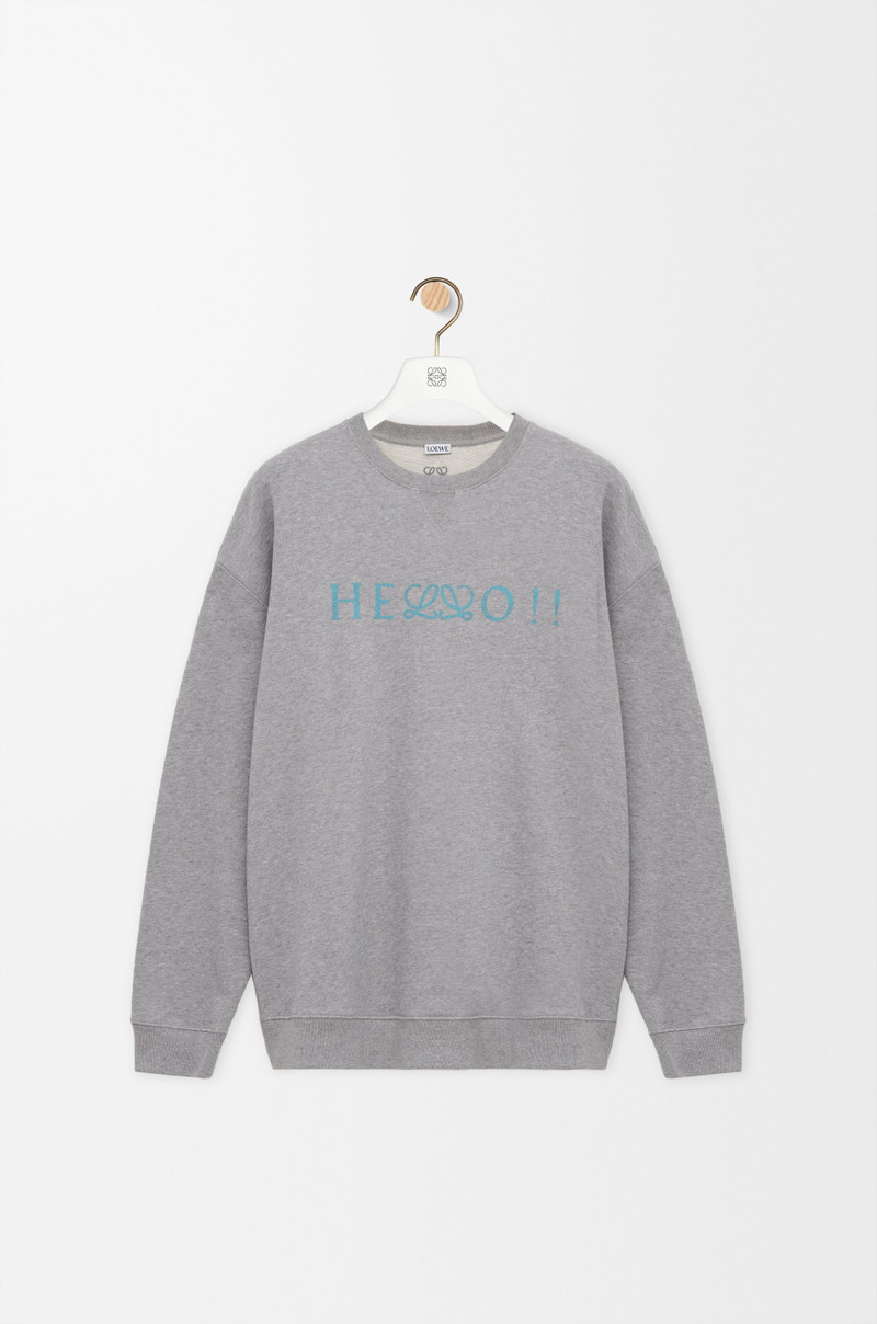 Sweatshirt in cotton 1