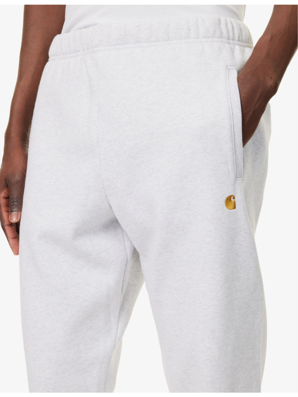 Chase Brand-Embroidered Cotton-Blend Jogging Bottoms - 5