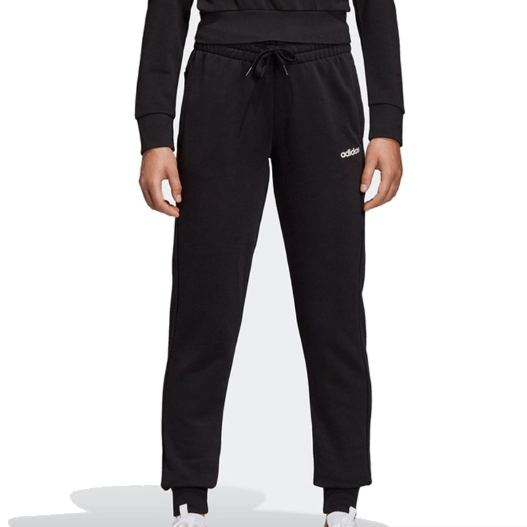 (WMNS) adidas Essentials Solid Pants Asia Sizing 'Black' DP2400 - 2