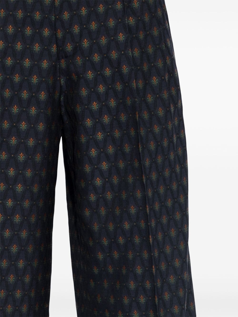 geometric-print palazzo pants - 5