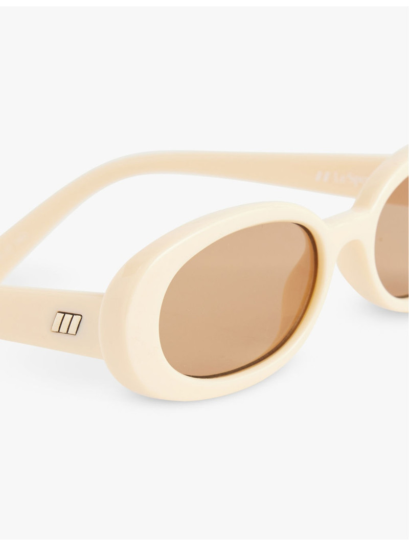 Le Specs Le Specs Outta Love oval-frame plastic sunglasses outlook