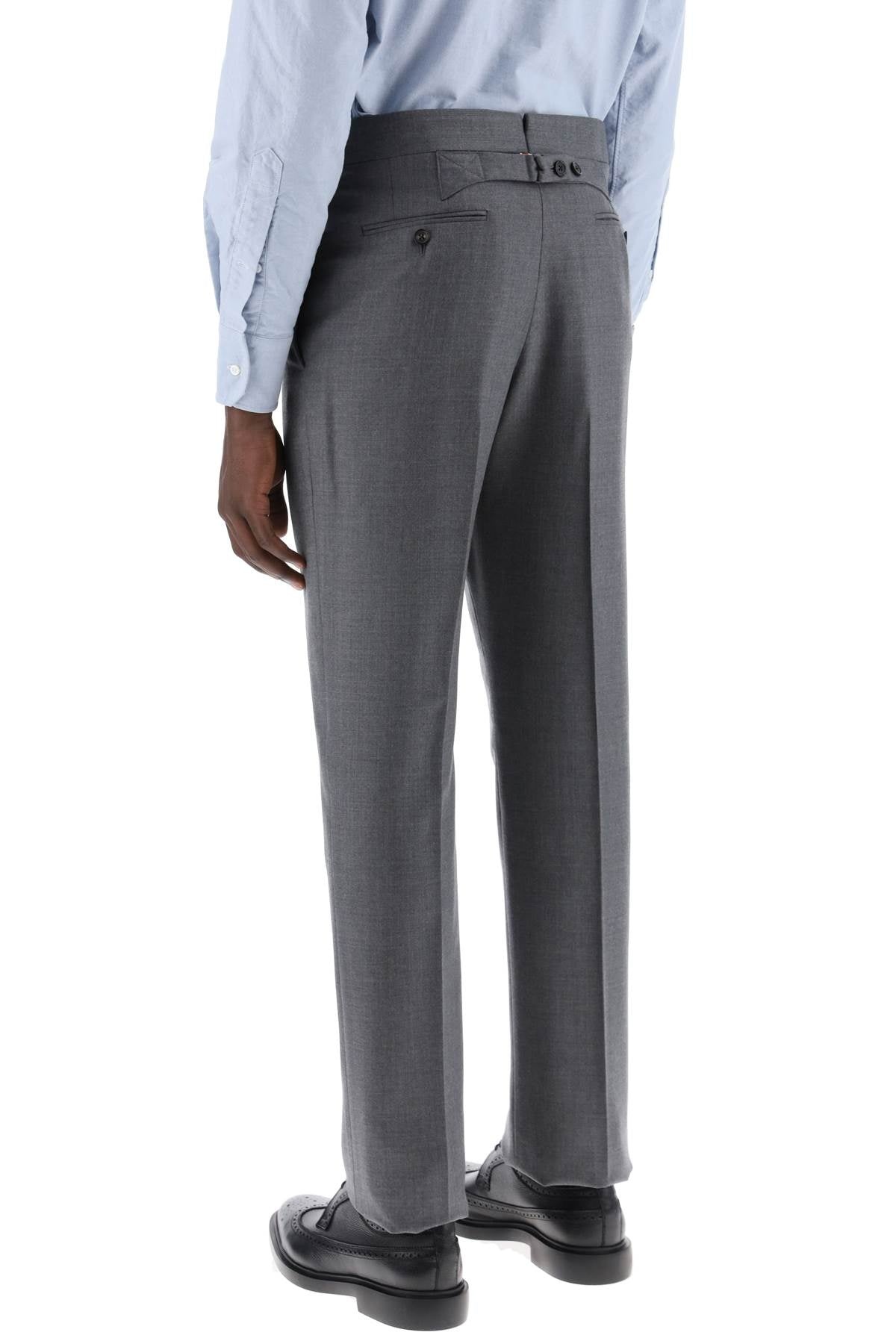 Thom Browne Classic Twill Trousers For Men Men - 3