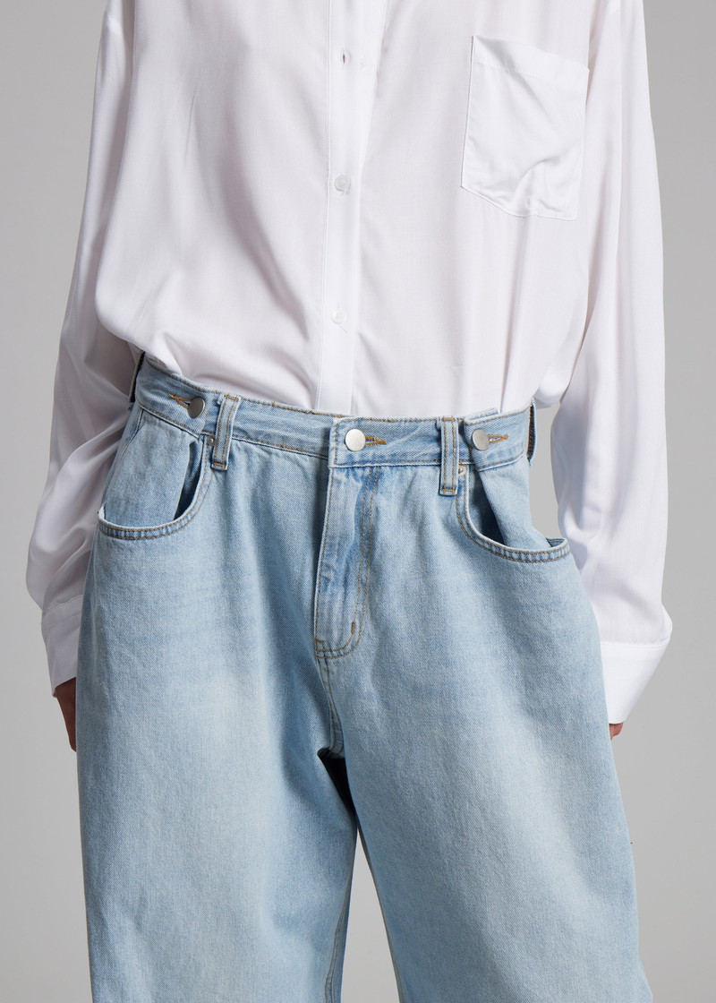 Hayla Denim Pants - Light Wash 4