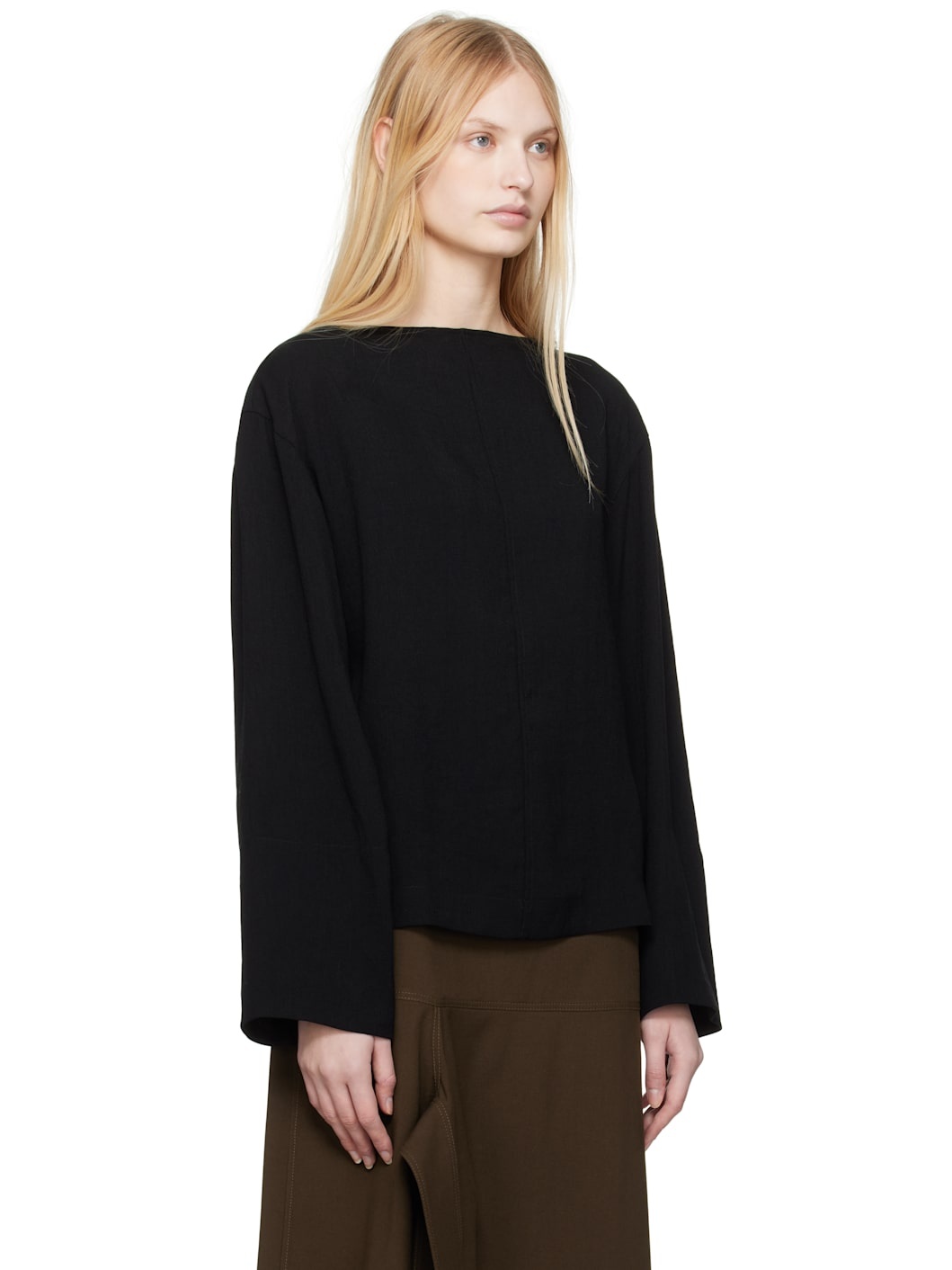 Black Eorsa Blouse - 2