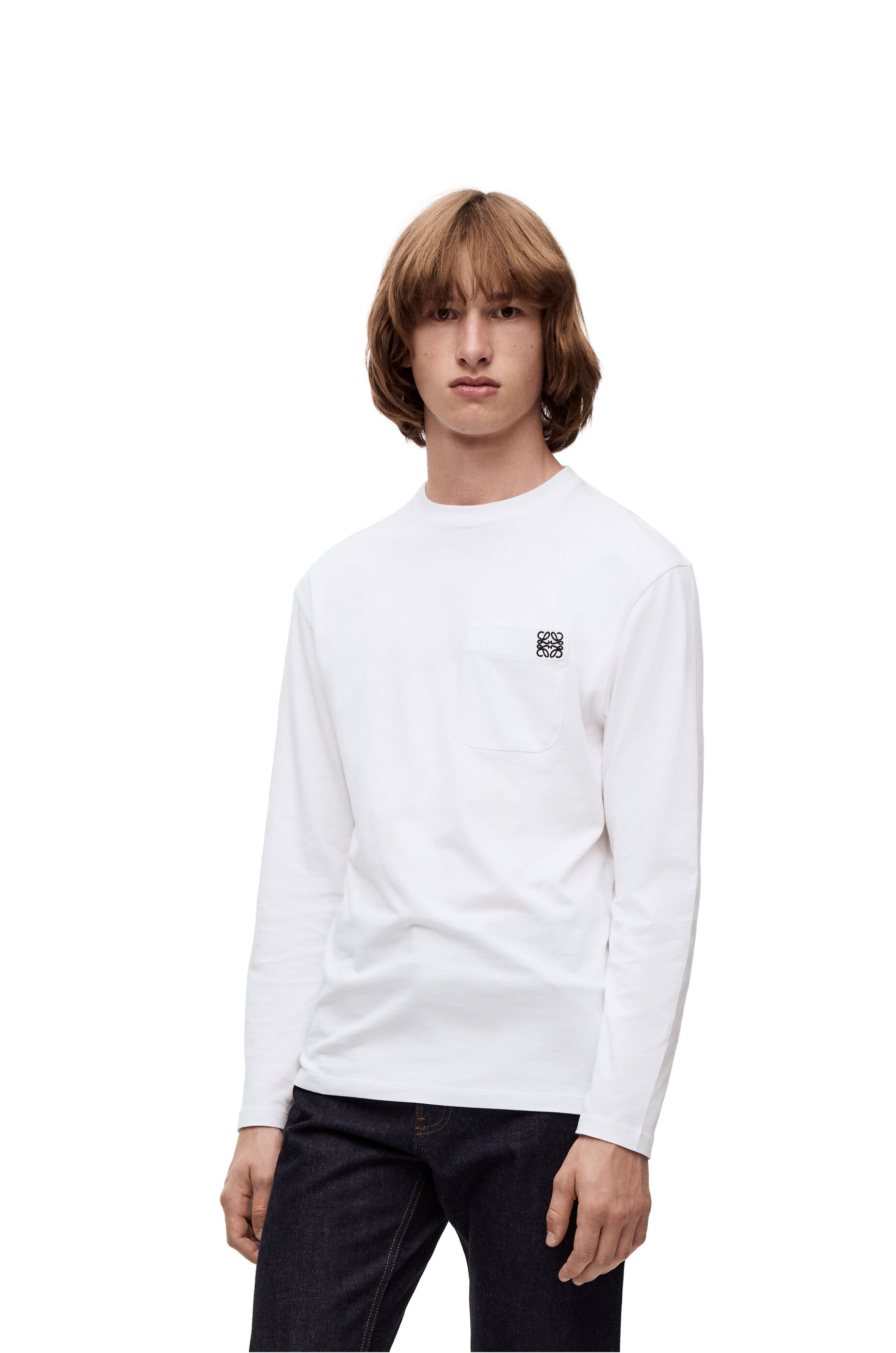 Anagram long sleeve T-shirt in cotton - 3