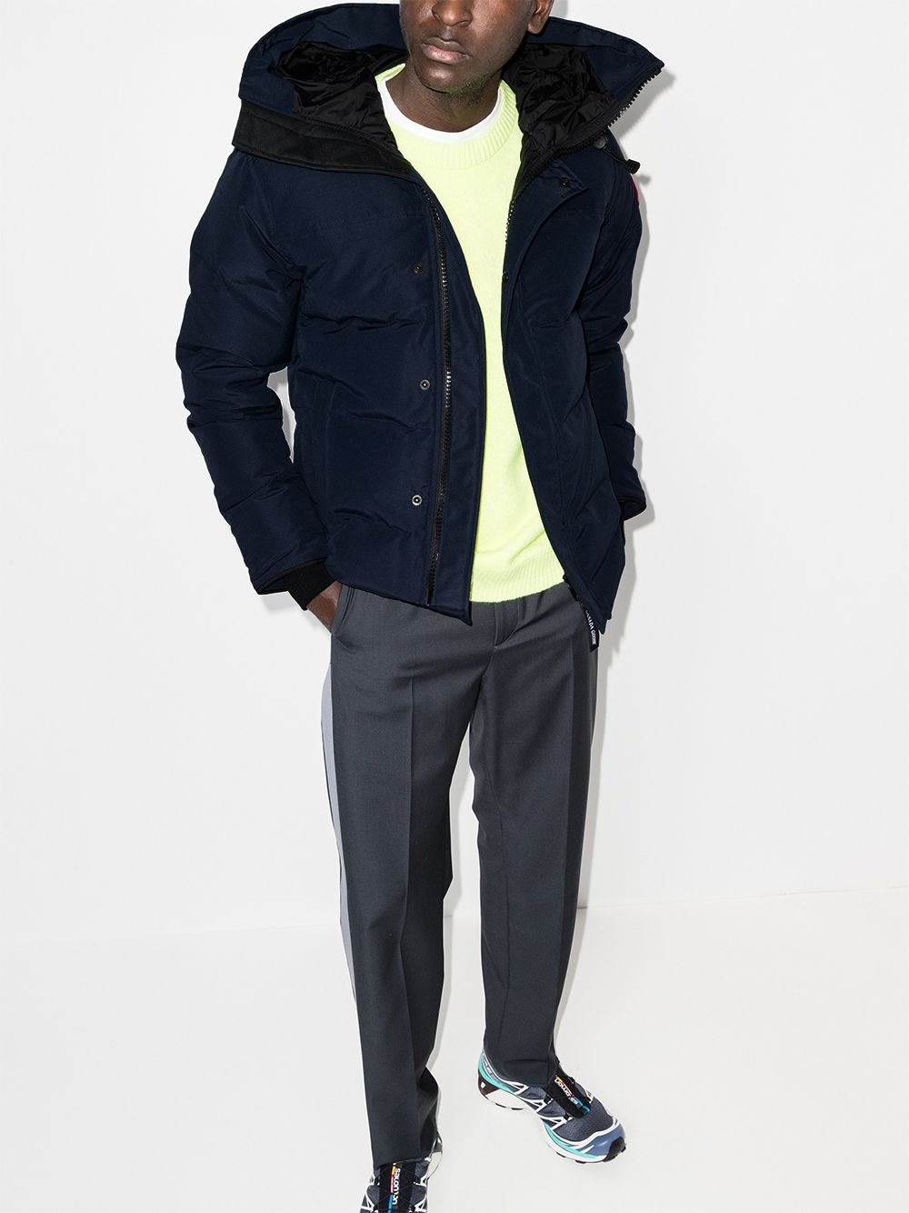 Macmillan quilted shell hooded down parka - 9