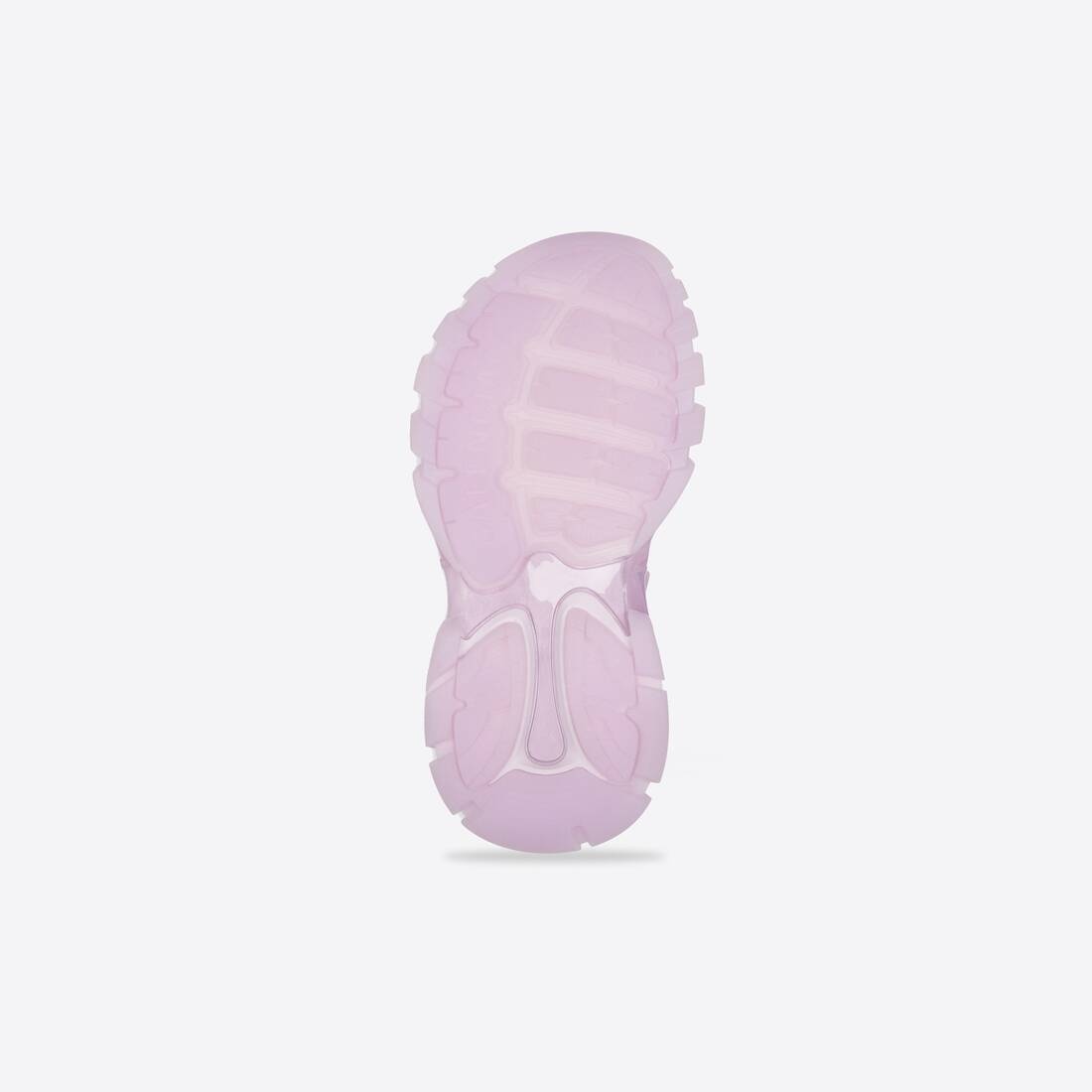 Women's Track Clear Sole Sandal in Purple - 6