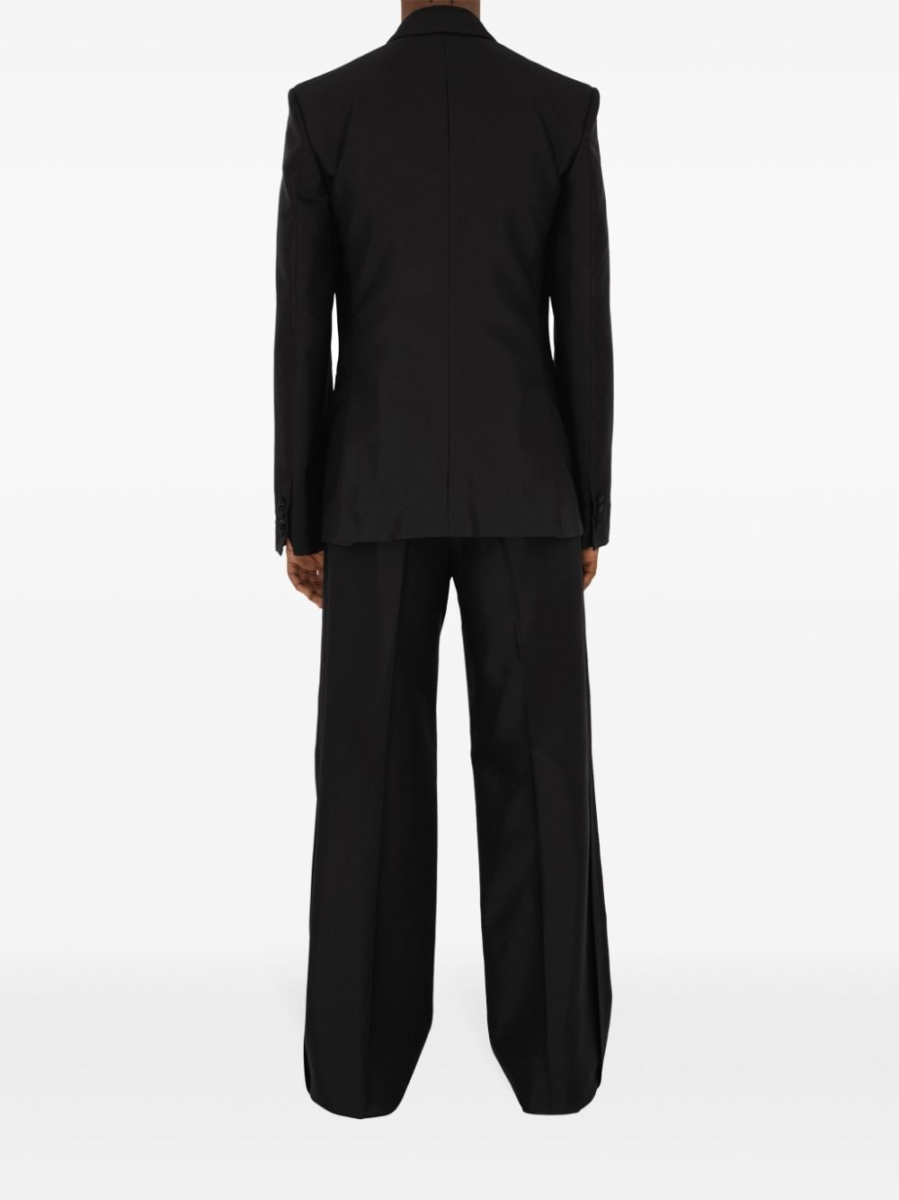 wool-blend blazer - 4