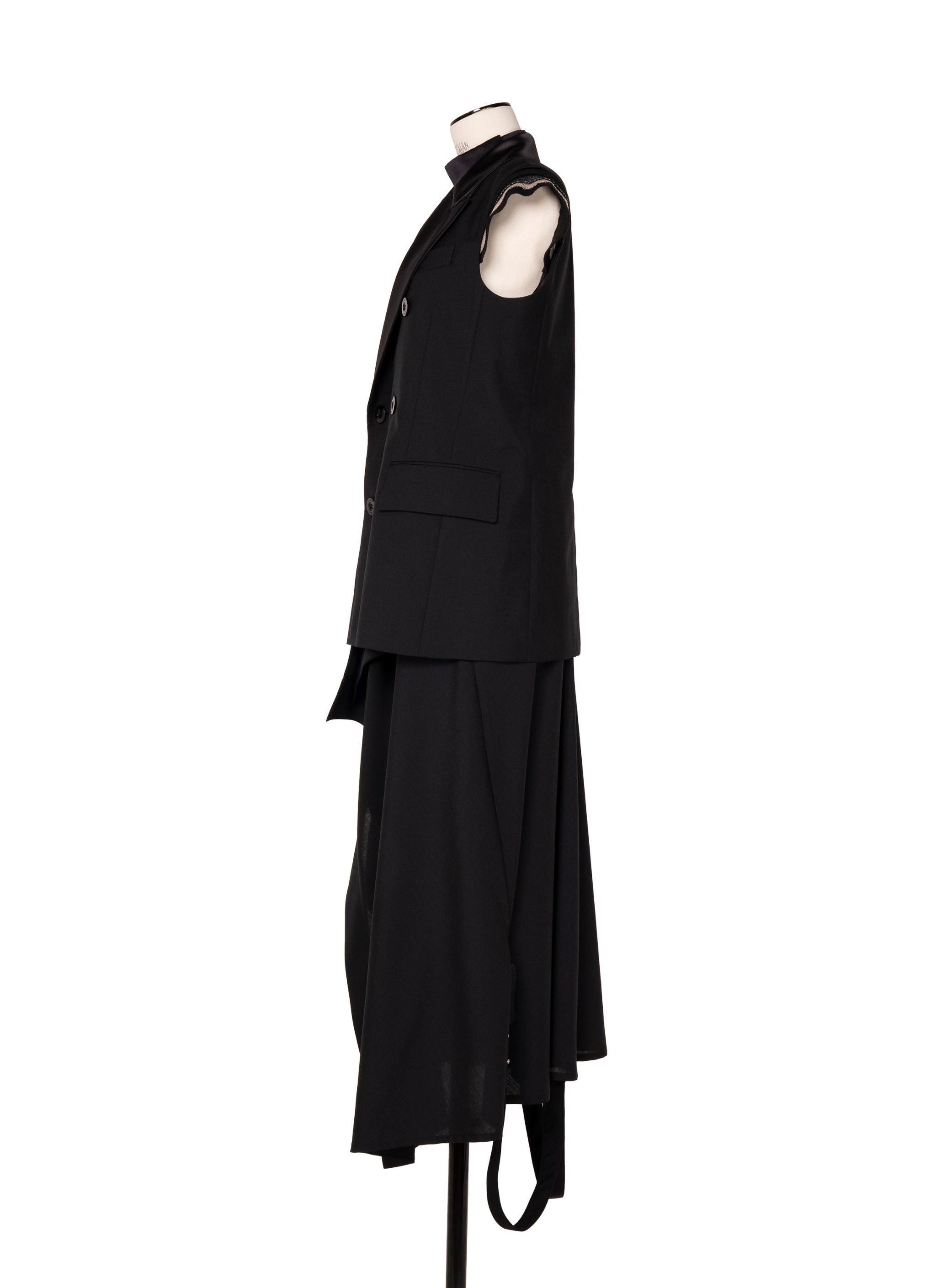 Suiting Mix Dress - 3