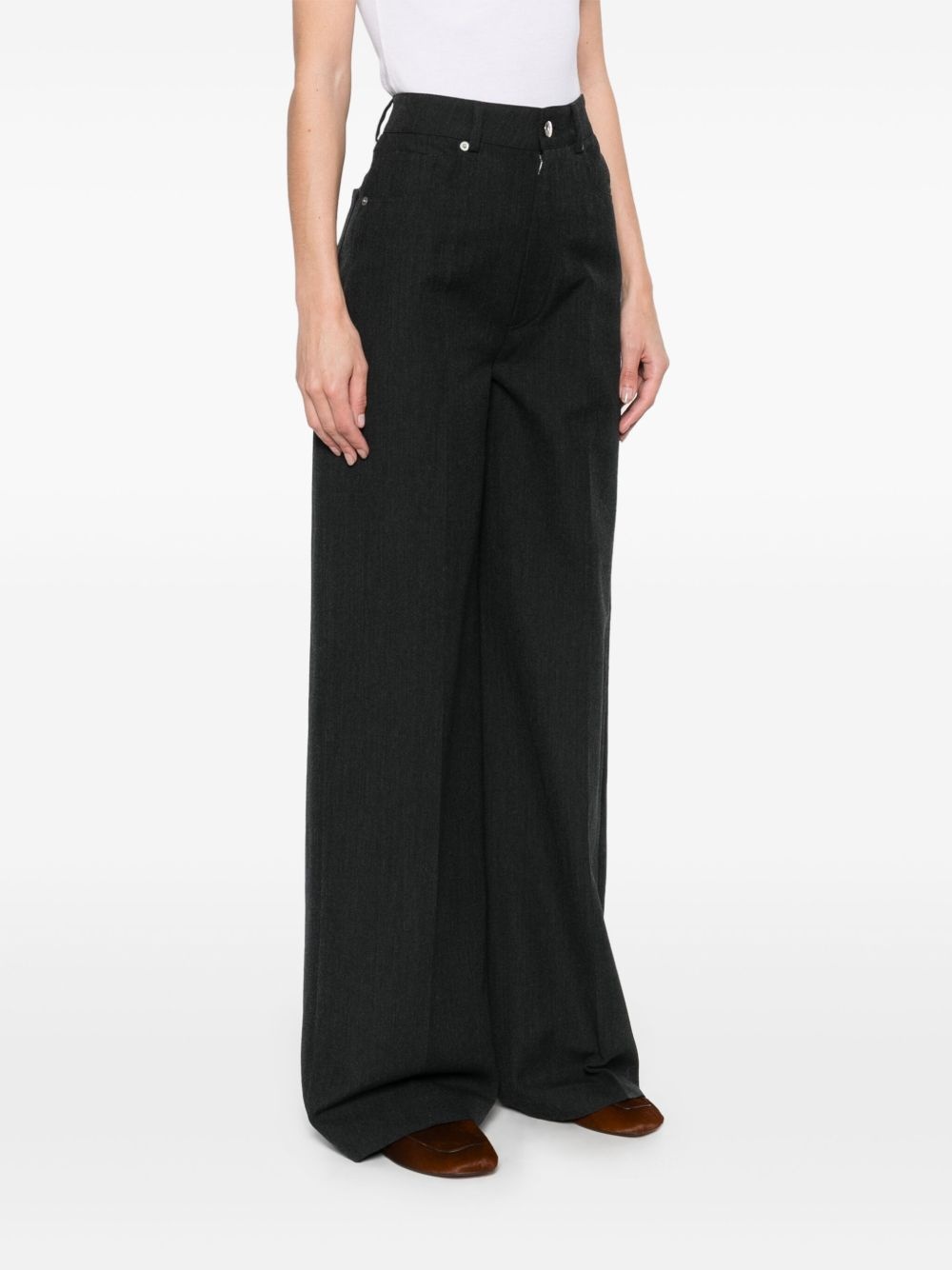 wide-leg trousers - 3