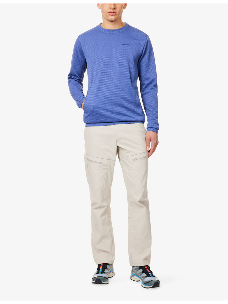 SALOMON Motomesh Crewneck Woven Top outlook