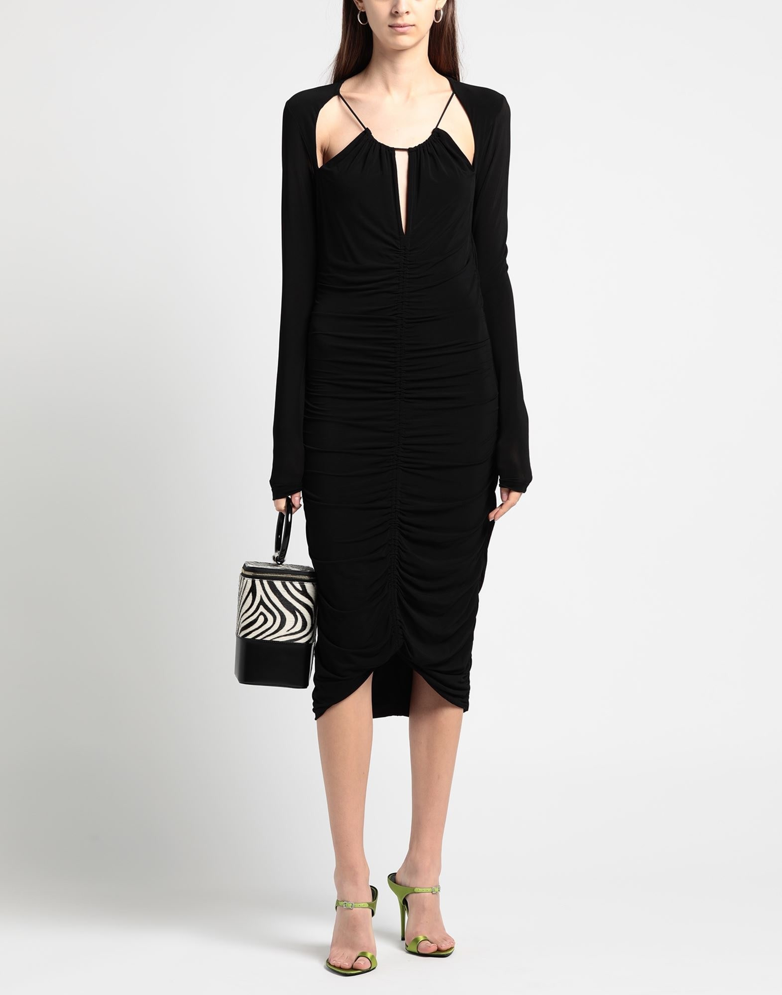 Black Women's Midi Dress - 3