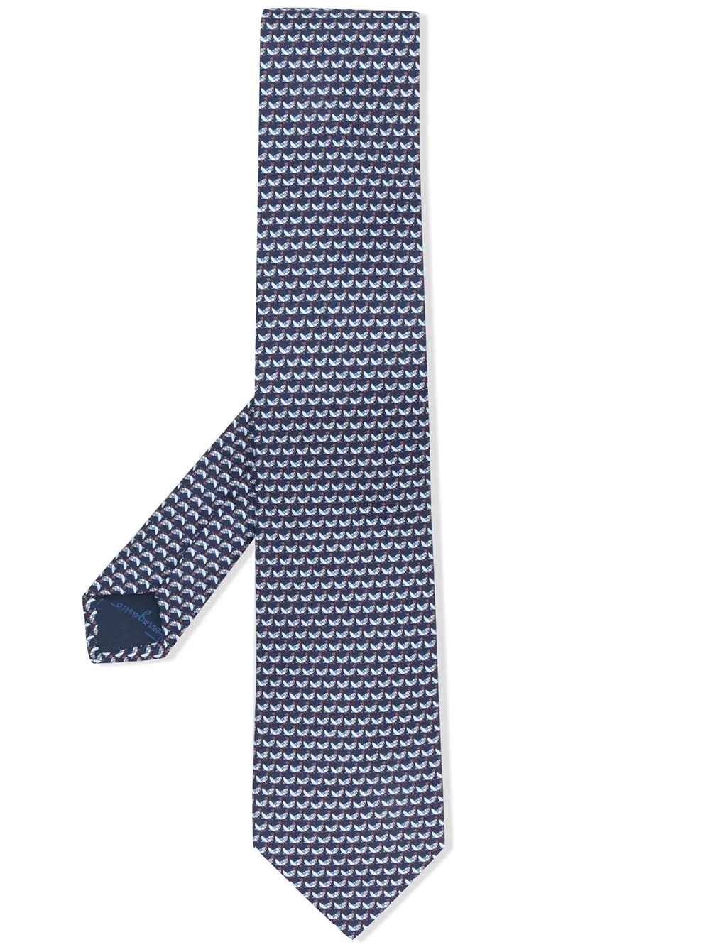 insect printed tie - 1