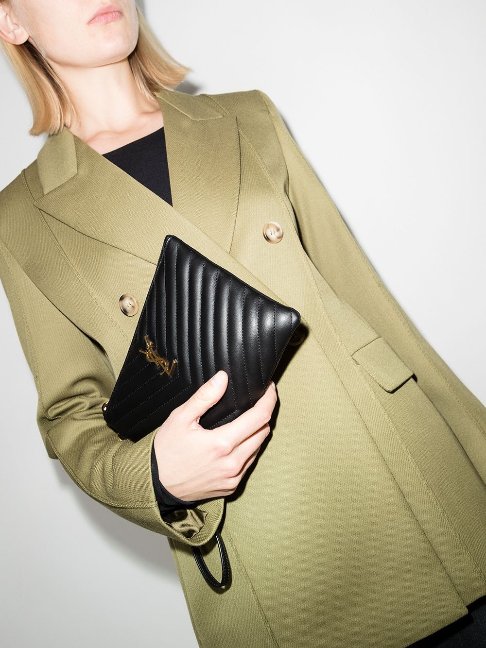 quilted leather purse - 2