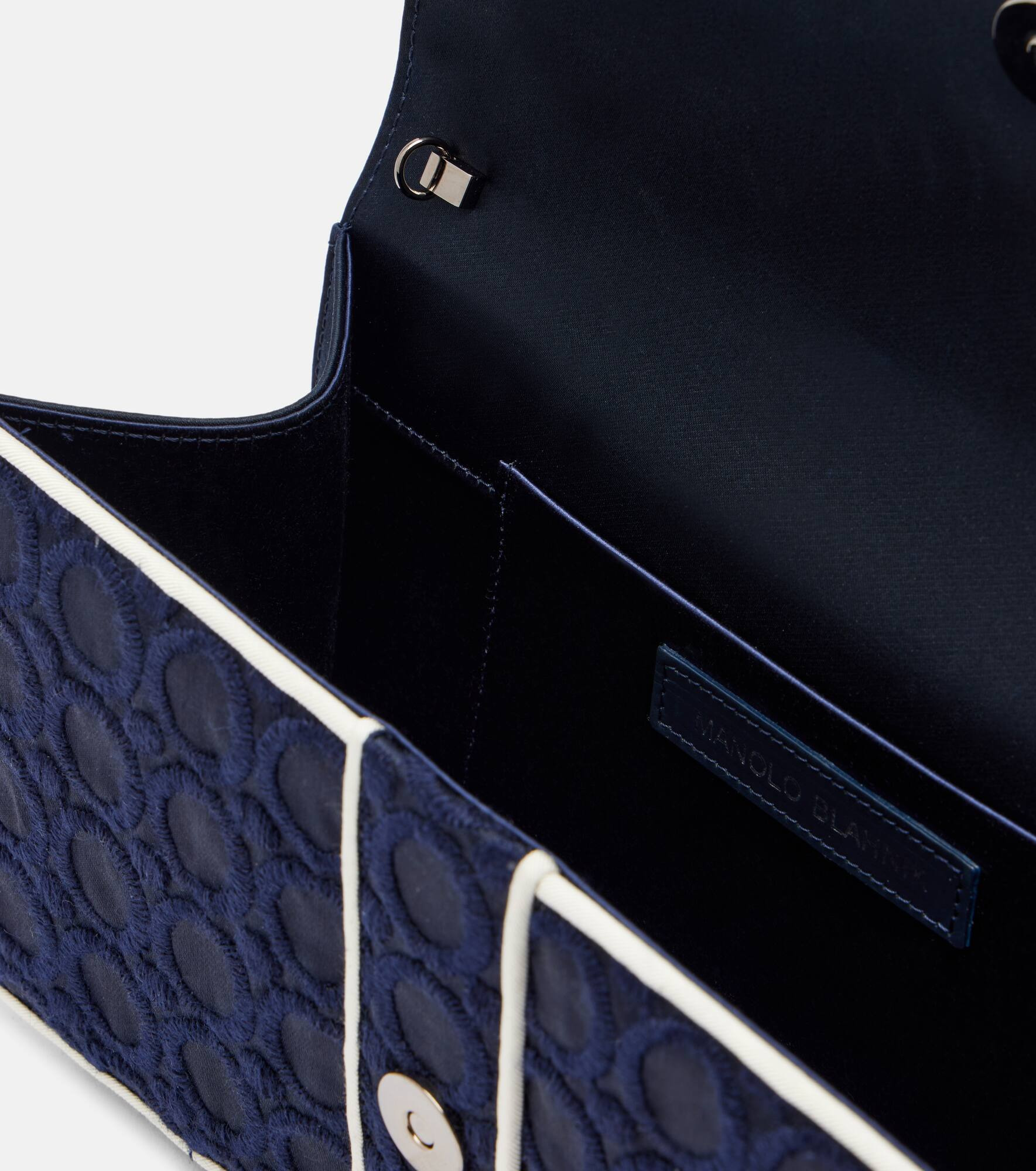 Capri Mini embellished satin clutch - 3