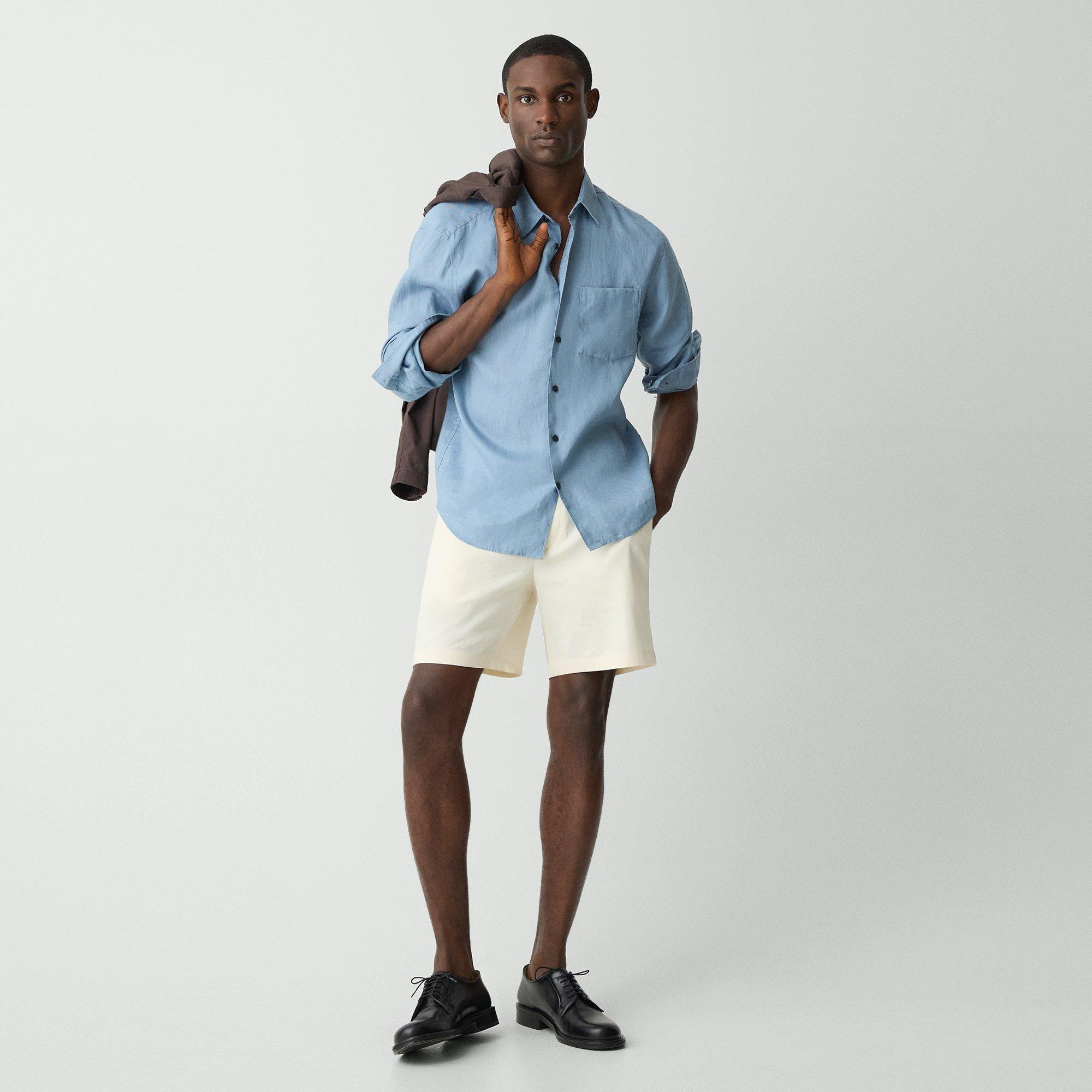Curtis Drawstring Short in Good Linen - 2