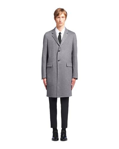 Prada Double cashmere coat outlook