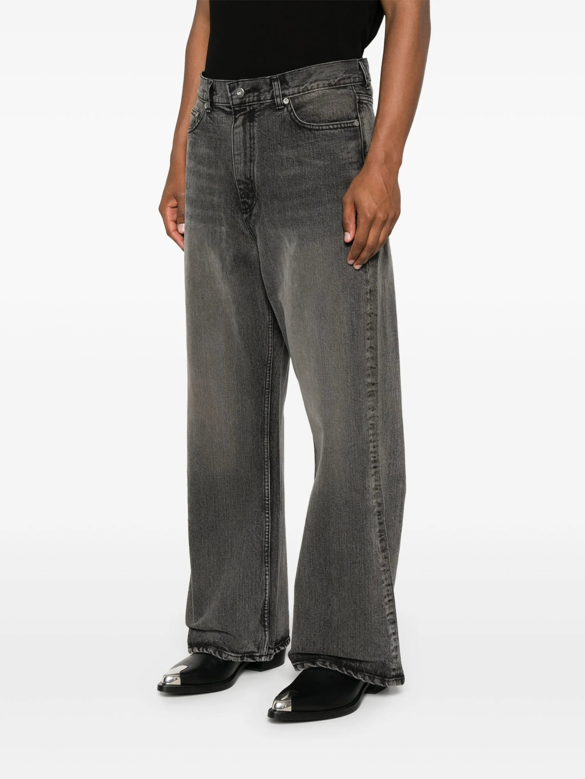 Wide-leg Jeans - 5
