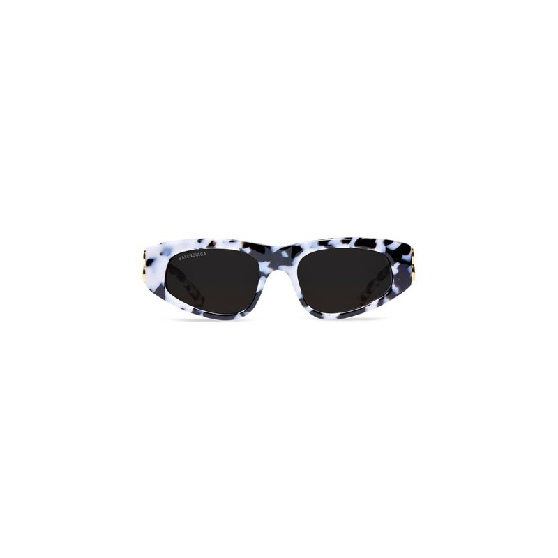 Women's Dynasty D-frame Sunglasses in White 1