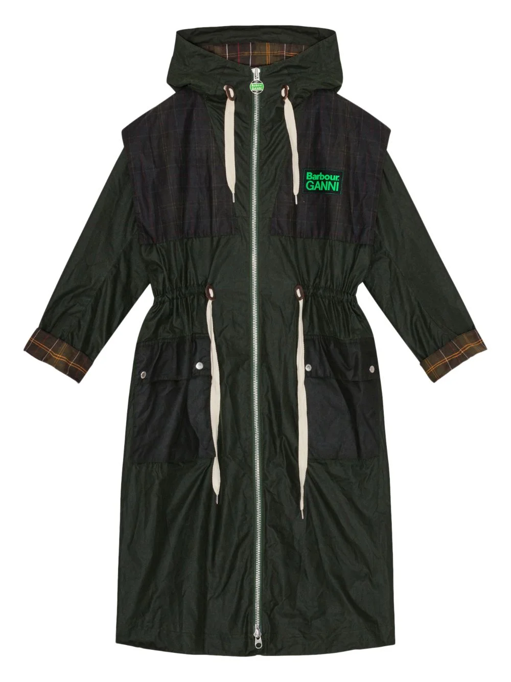 x Barbour hooded coat - 1