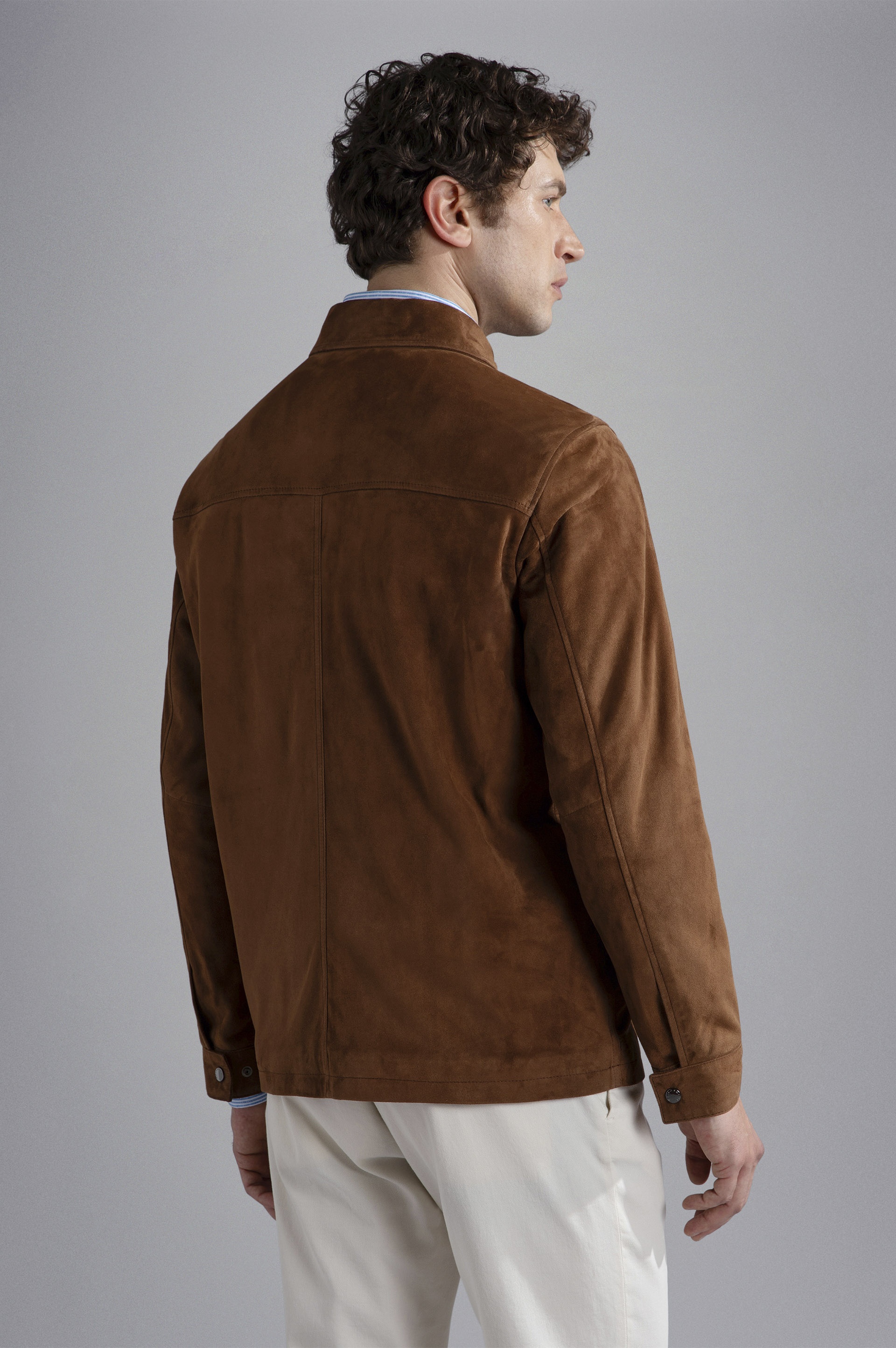 AQUALEATHER SUEDE SHACKET - 3