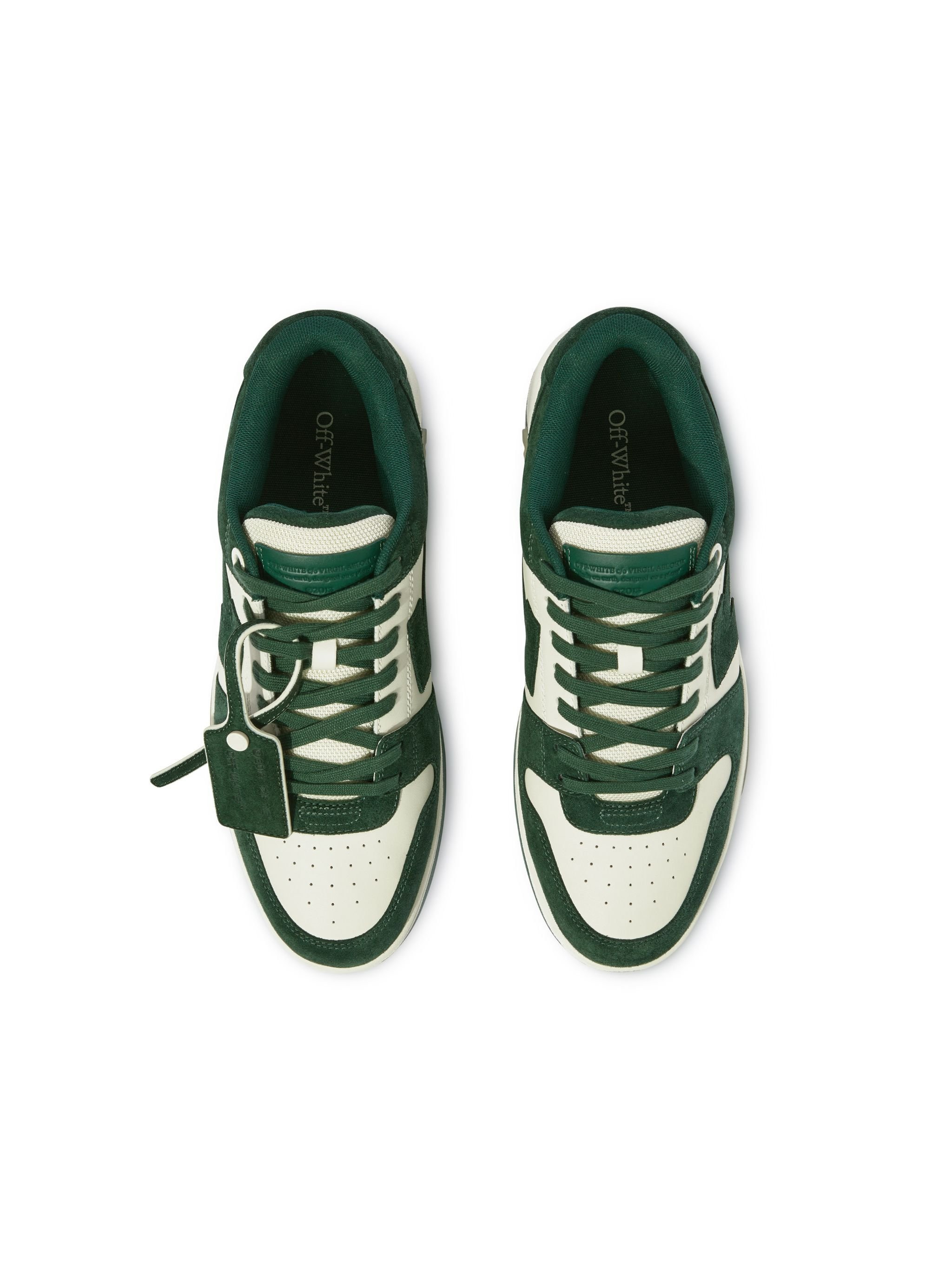 Jet Green/ecru Out Of Office Suede - 4