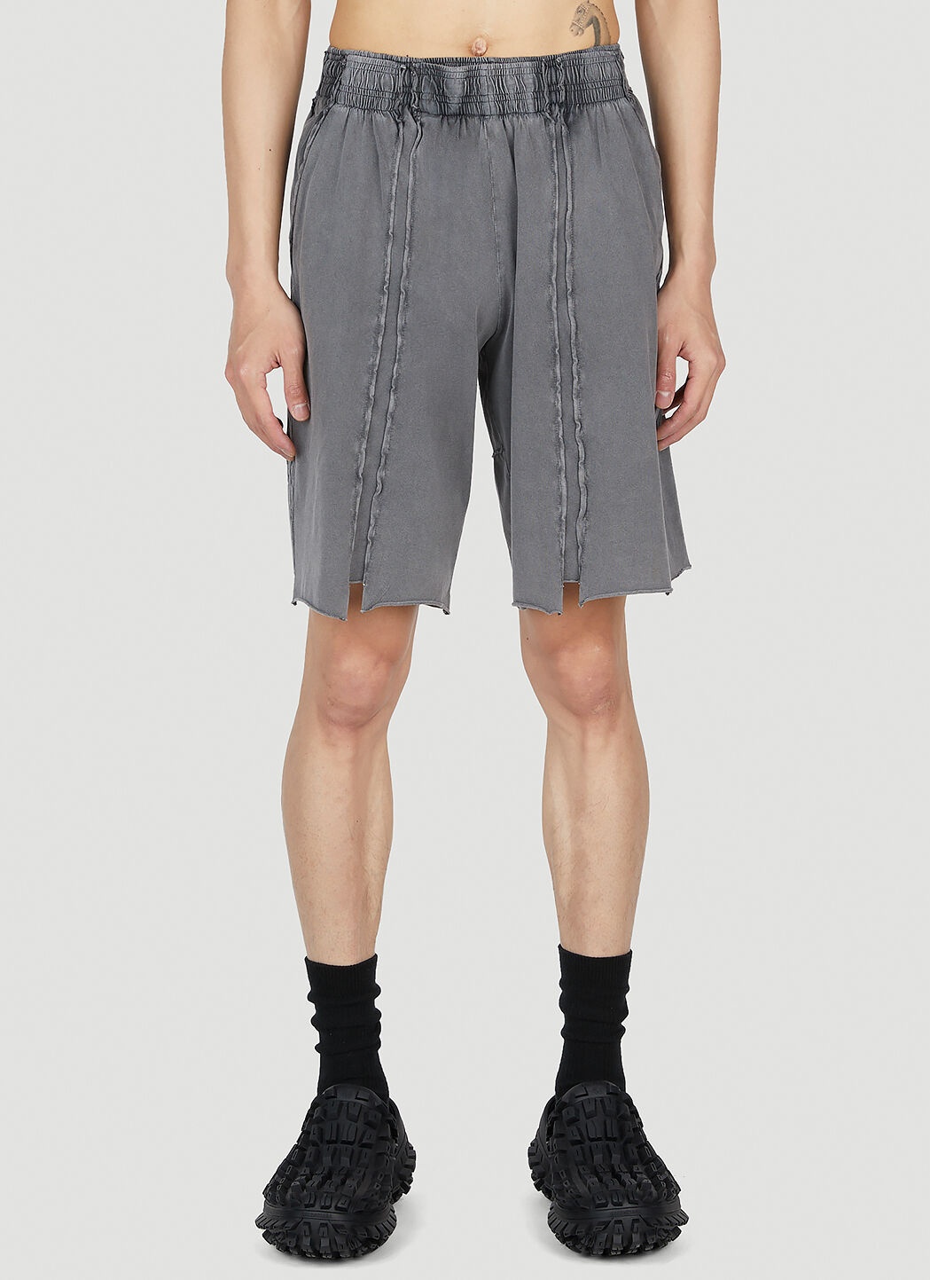 VETEMENTS Cut-Up Shorts | REVERSIBLE