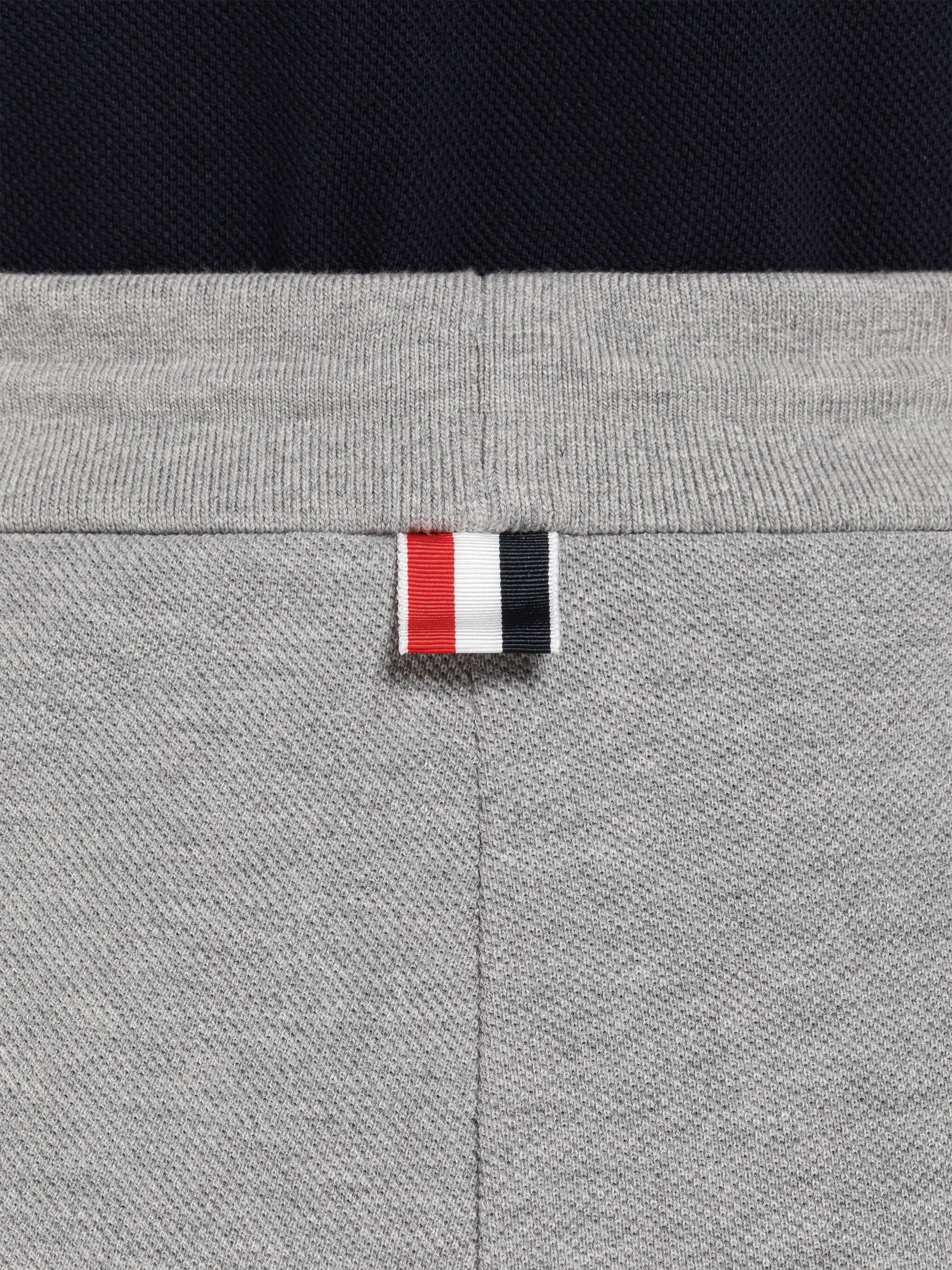 Pique Stripe Rib Gusset Short - 6