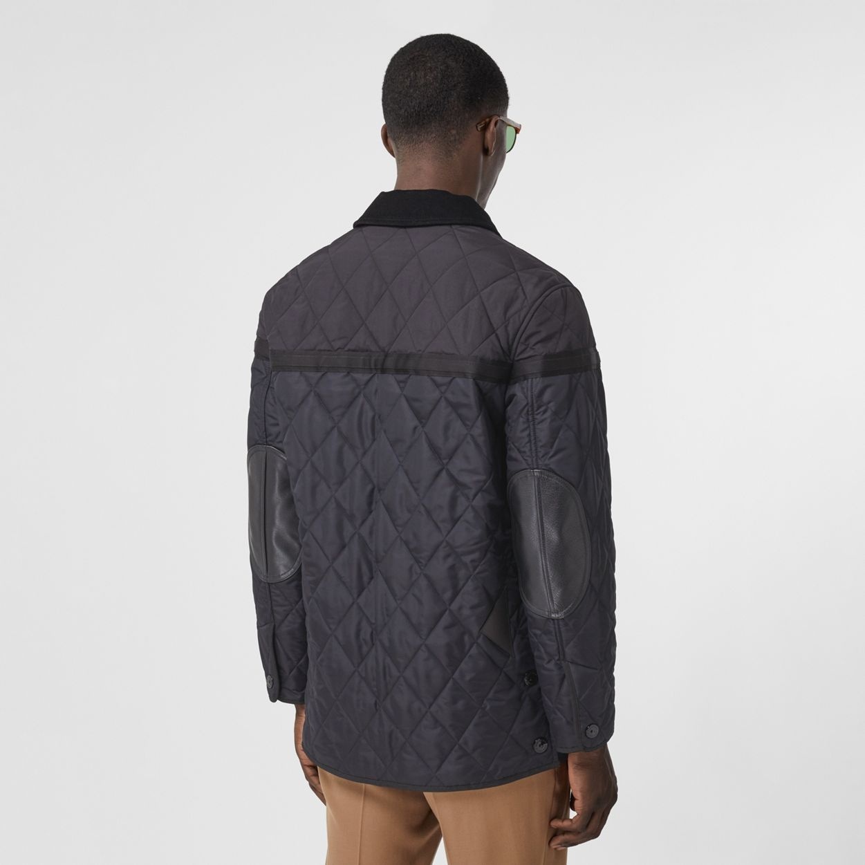 Diamond Quilted Nylon Canvas Barn Jacket - 4