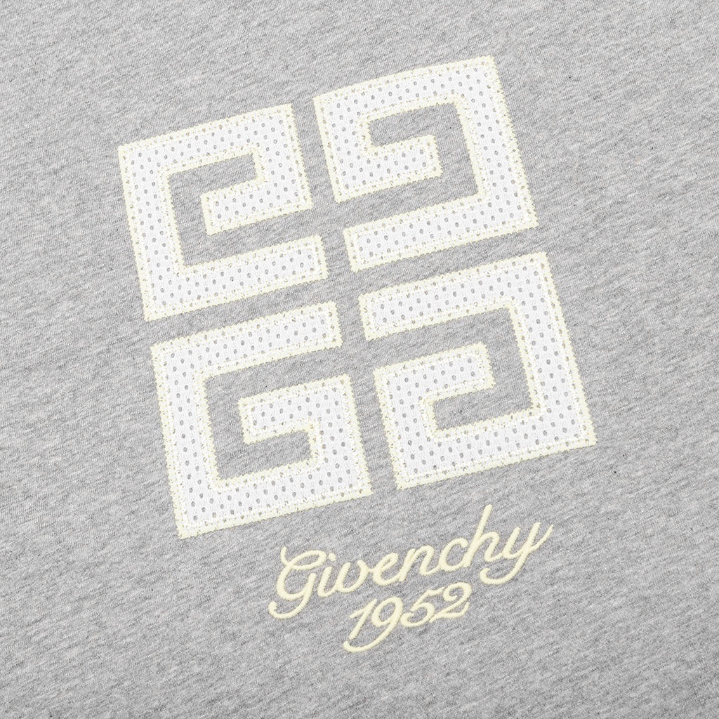 4G T-SHIRT - LIGHT GREY MELANGE - 4