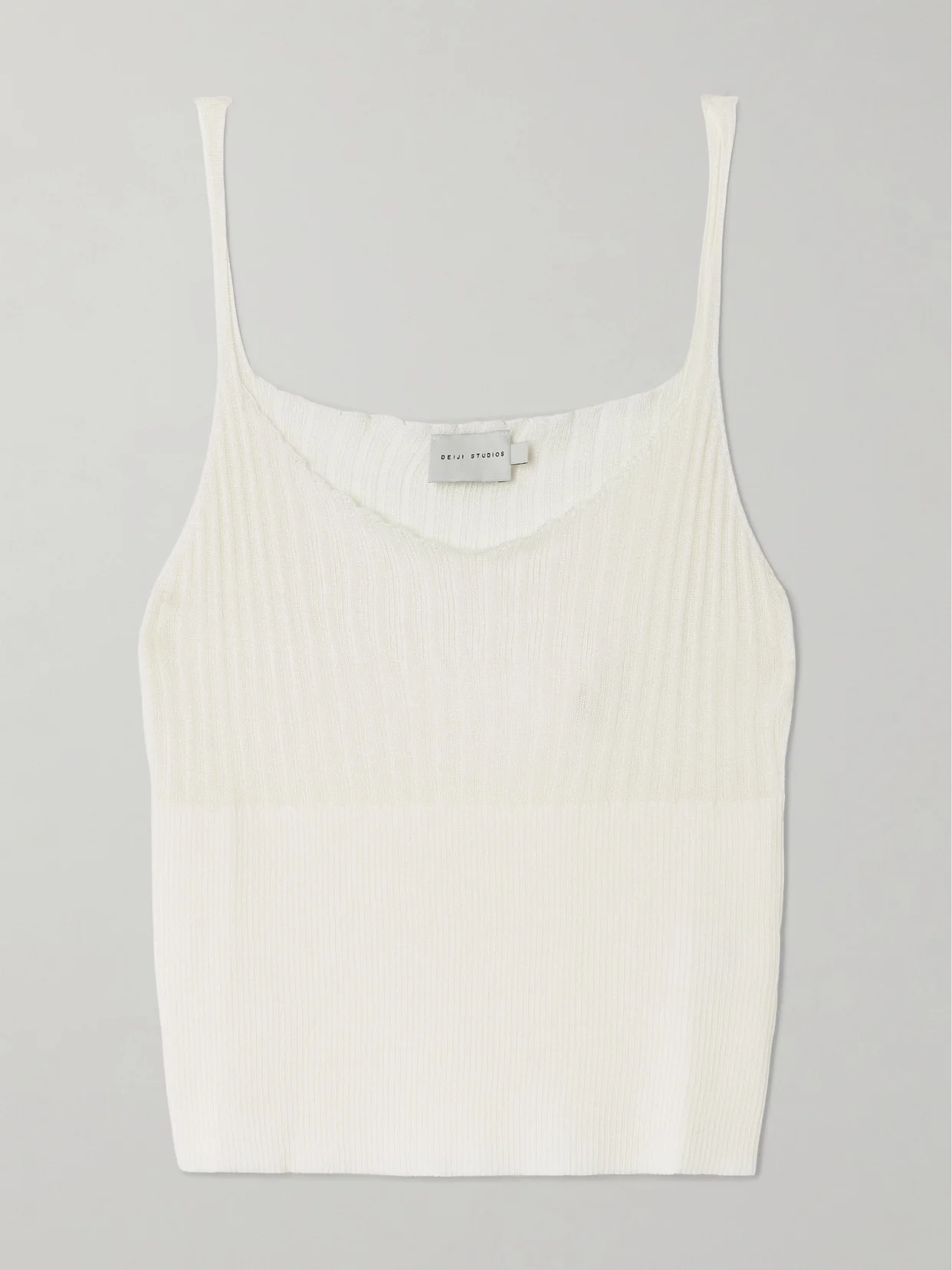 Ribbed Lyocell Tank - 1