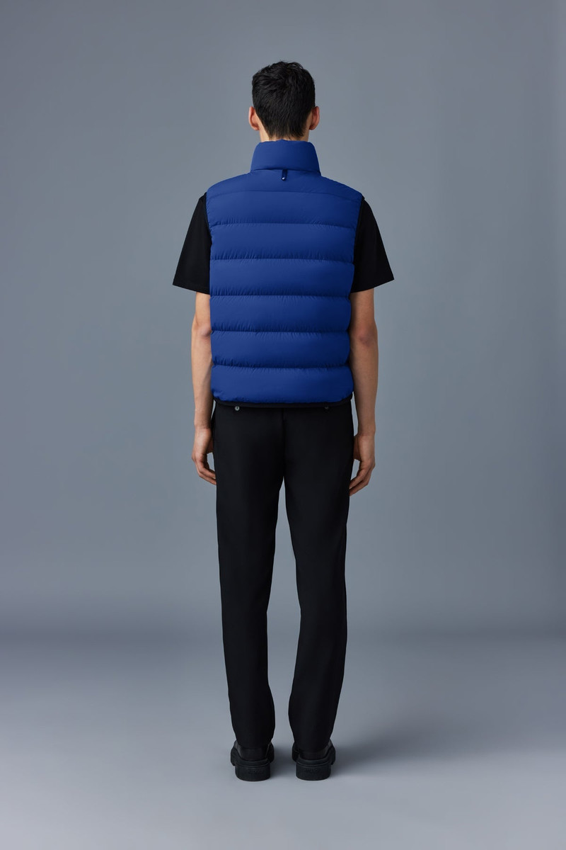 FISHER Agile-360 stretch light down vest with stand collar 4