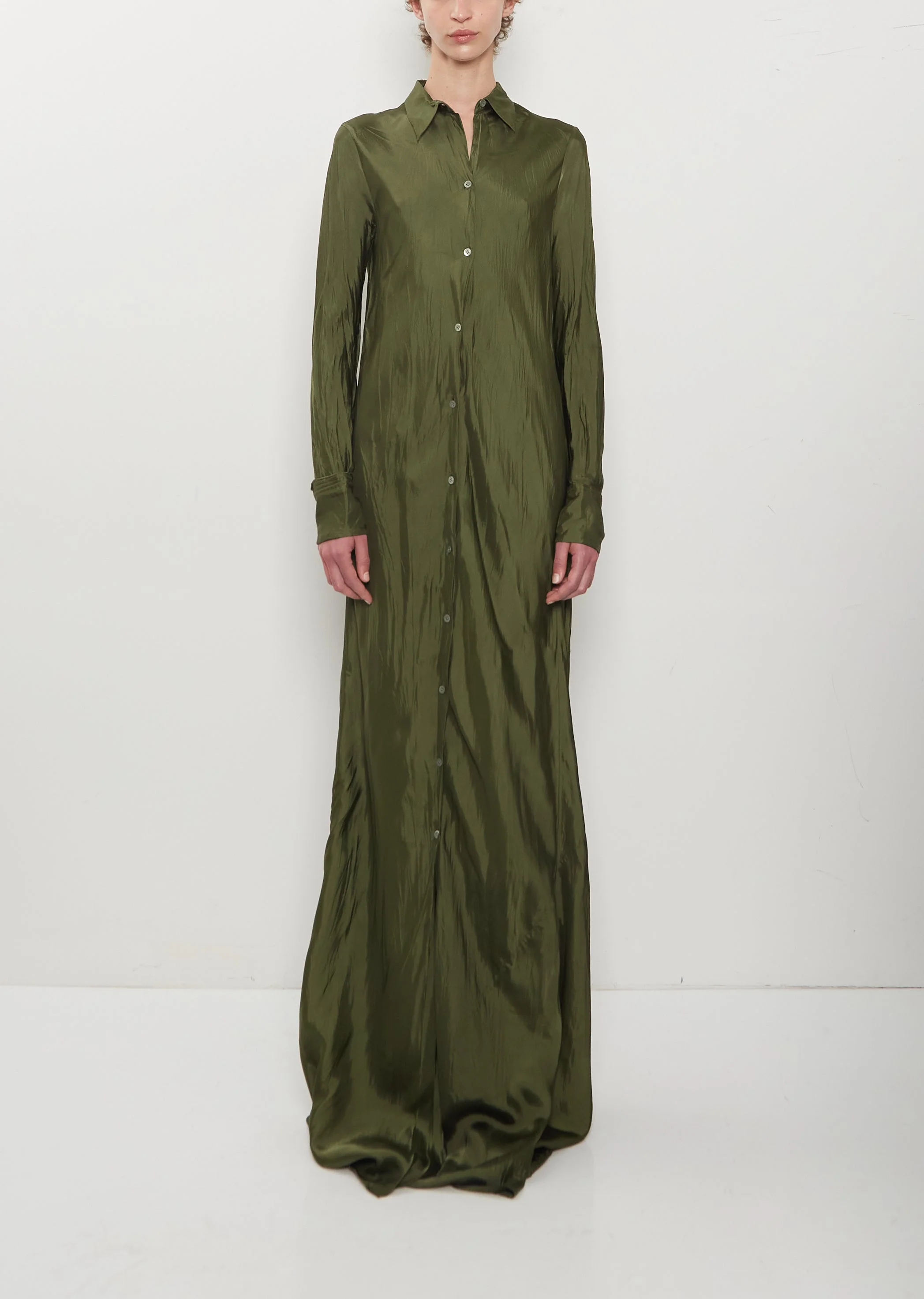 Dalima Fluid Shirt Dress - 1