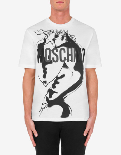 Moschino TONY VIRAMONTES ARCHIVE ORGANIC JERSEY T-SHIRT outlook