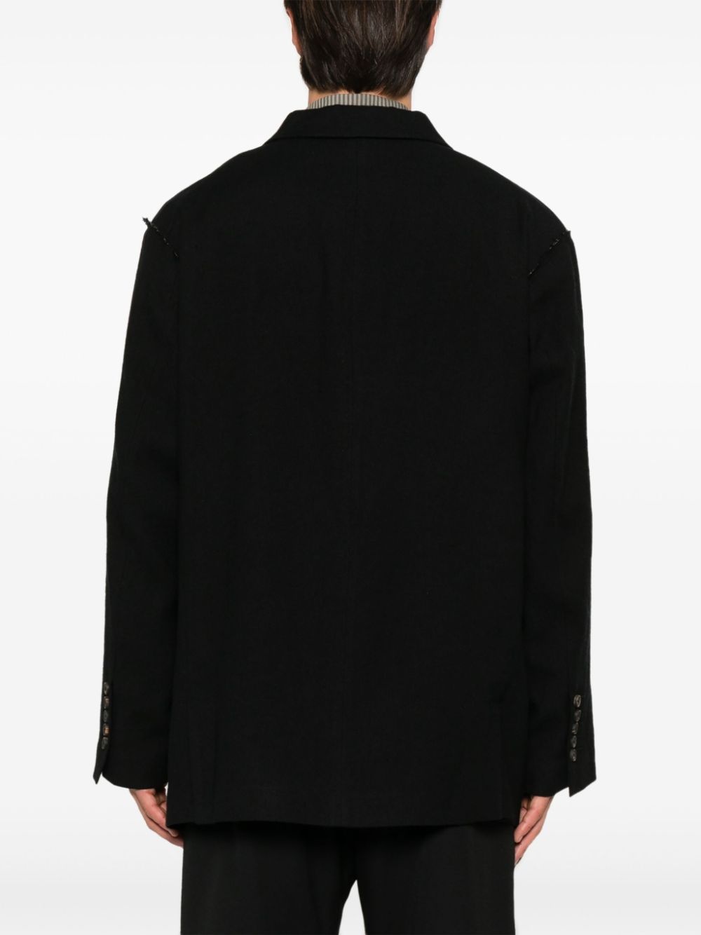 twill blazer - 4