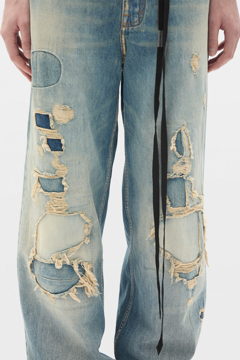 Evan 5-Pockets Straight Leg Loose Trousers 5