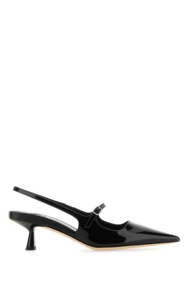 Jimmy Choo Woman Black Leather Didi Pumps - 1