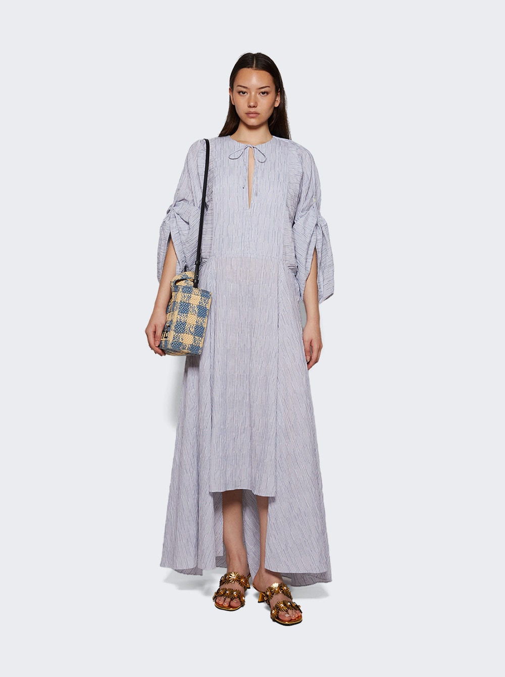 Paula's Ibiza Kaftan Blue And White - 5