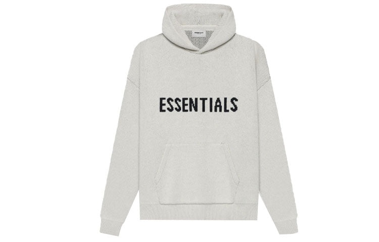 Fear of God Essentials SS21 Knit Hoodie 'Light Heather Oatmeal' FOG-SS21-601 - 2