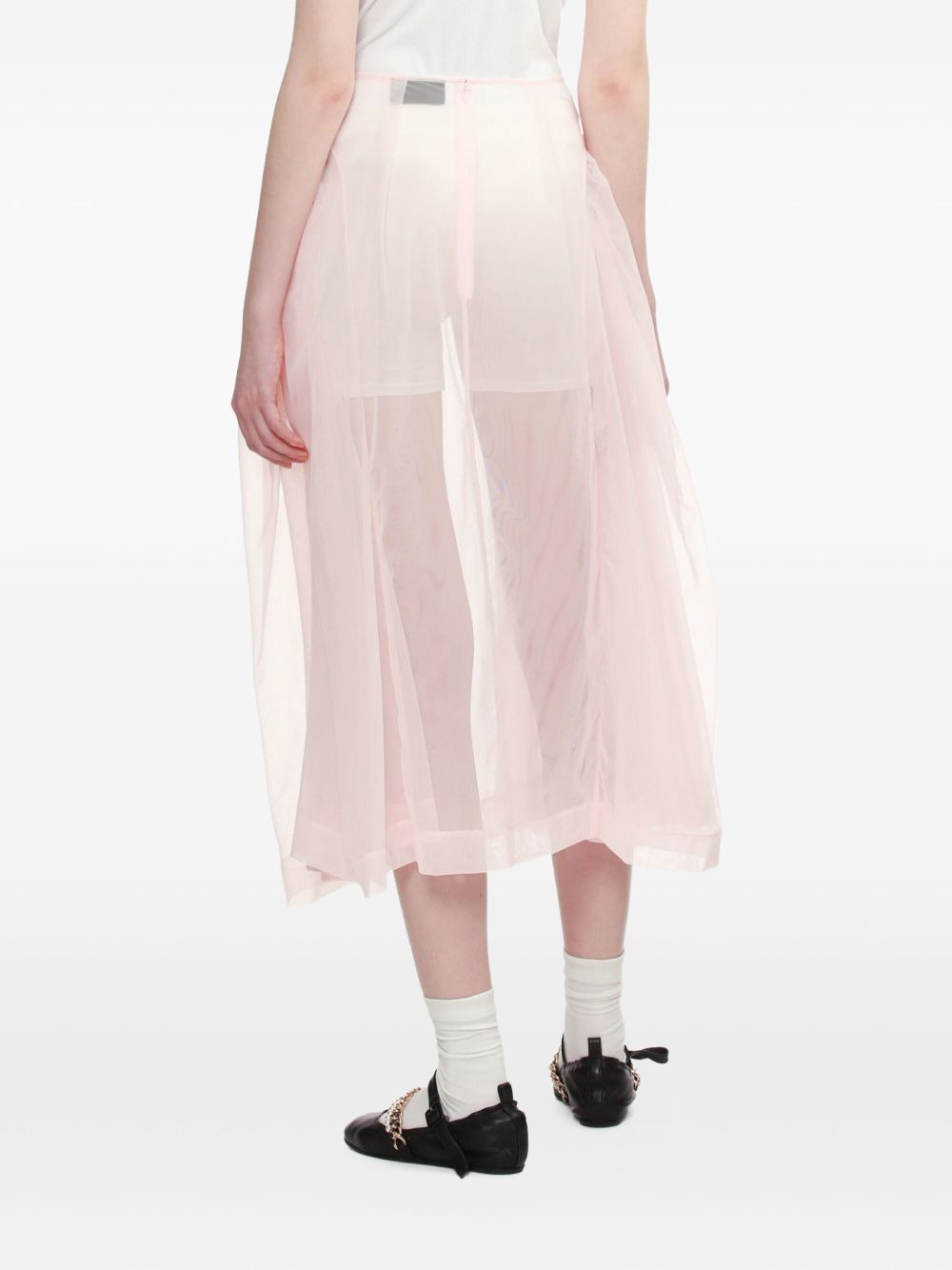 sheer skirt - 4