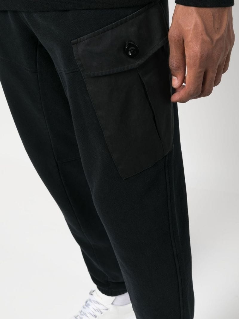 seam-detailed track pants - 5