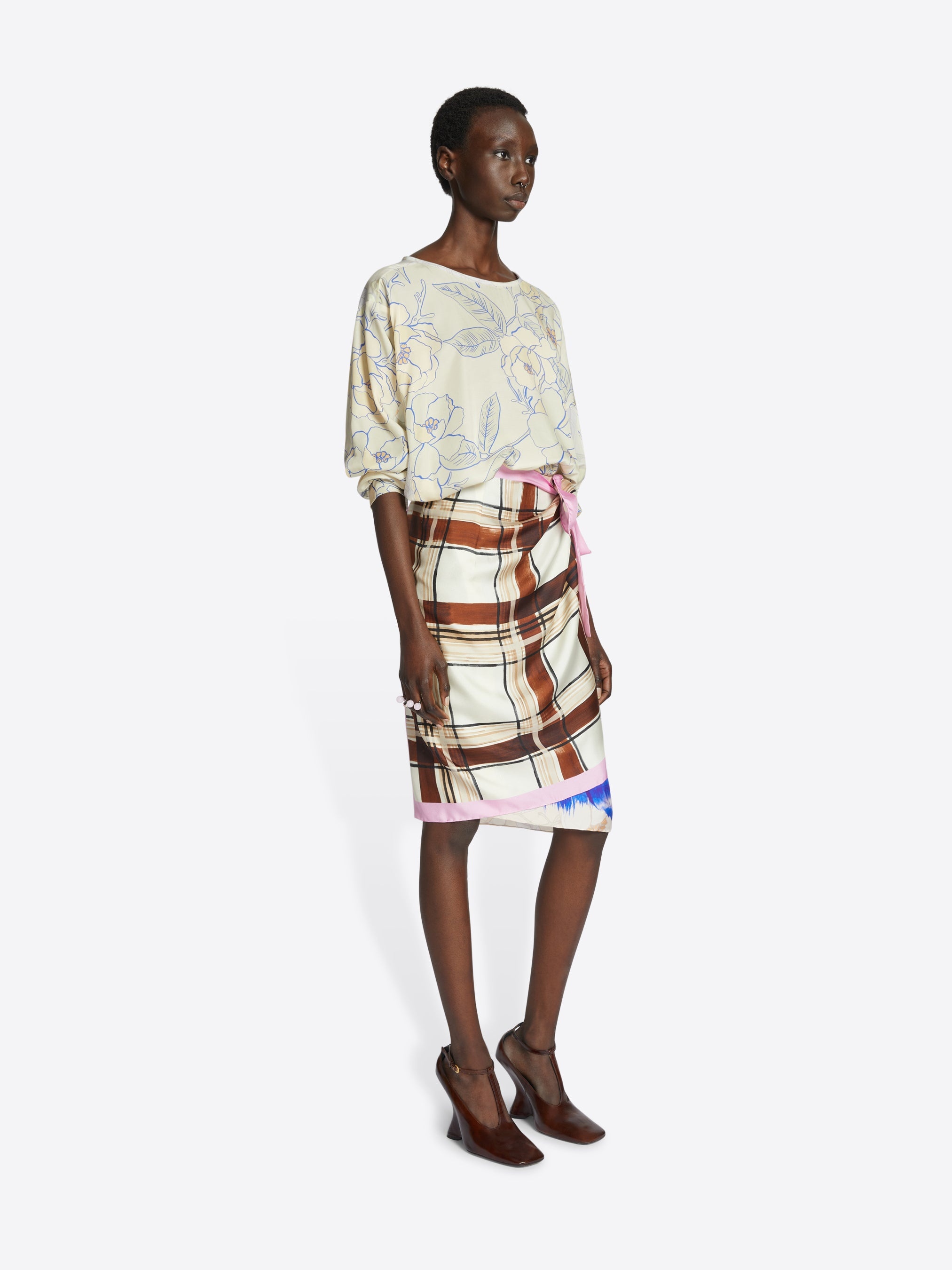 WRAP SCARF-SKIRT - 3