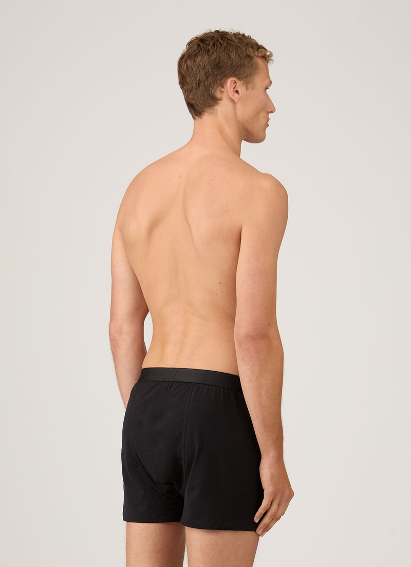 Sunspel Superfine Cotton One‑Button Shorts outlook