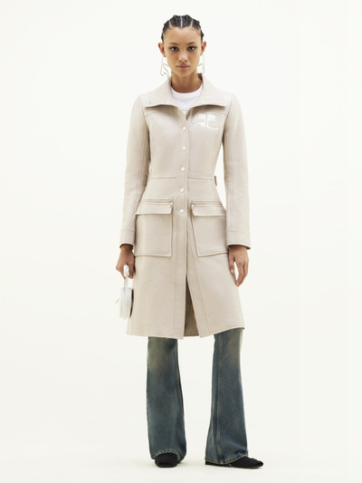 courrèges REEDITION VINYL TRENCH outlook